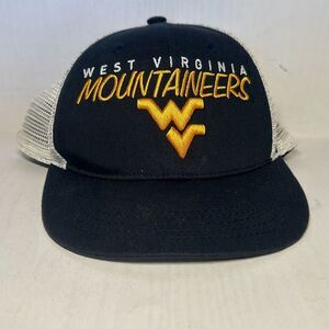 West Virginia Mountaineers WV Adjustable Trucker  Hat Cap 47 Forty Seven
